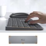 静音•薄型 ワイヤレスキーボード ワイヤレスキーボード コンパクト DUX DUCIS 充電式 キーボード