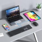 静音•薄型 ワイヤレスキーボード  ワイヤレスキーボード コンパクト 	 DUX DUCIS 充電式 キーボード ミニキーボード 電源ON/OFFスイッチ付き 全2色 SKU:AC10082025012 - Image 10