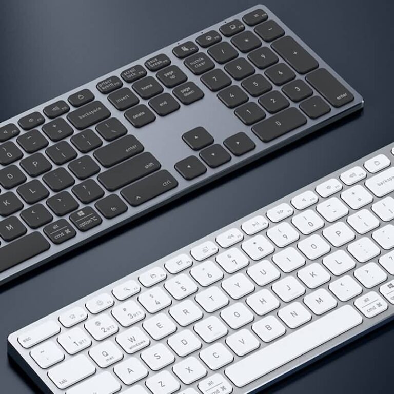 静音•薄型 ワイヤレスキーボード ワイヤレスキーボード コンパクト DUX DUCIS 充電式 キーボード