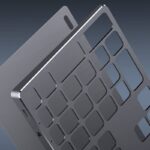 静音•薄型 ワイヤレスキーボード ワイヤレスキーボード コンパクト DUX DUCIS 充電式 キーボード