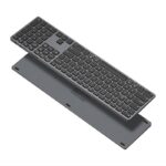 静音•薄型 ワイヤレスキーボード ワイヤレスキーボード コンパクト DUX DUCIS 充電式 キーボード