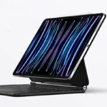 iPad Pro 13 2024 用ワイヤレス bluetooth キーボード タッチパッド DUX DUCIS マジックキーボード 磁力吸着 カバー