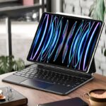 iPad Pro 13 2024 用ワイヤレス bluetooth キーボード タッチパッド DUX DUCIS マジックキーボード 磁力吸着 カバー