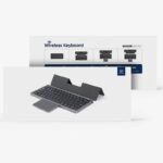 Bluetooth ワイヤレスキーボード 折りたたみ式Bluetoothキーボード DUX DUCIS Bluetooth 5.0 キーボード