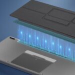 Bluetooth ワイヤレスキーボード 折りたたみ式Bluetoothキーボード DUX DUCIS Bluetooth 5.0 キーボード