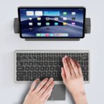 Bluetooth ワイヤレスキーボード 折りたたみ式Bluetoothキーボード DUX DUCIS Bluetooth 5.0 キーボード