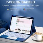 iPad 10.2インチ Bluetooth キーボード 手帳型ケース ワイヤレスキーボード ペン収納