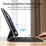 iPad Air7(M3) 13inch 2025 用ワイヤレス bluetooth キーボード タッチパッド マジックキーボード 磁力吸着 カバー 磁気吸着 タッチパネル搭載 マルチタッチ iPad Air7(M3) 11寸 2025 Bluetoothキーボード