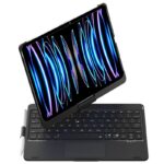 iPad Pro11inch キーボード マジックキーボード 360°回転トケース ラックパッド付きキーボード•iPad pro12.9inchマジックキーボード