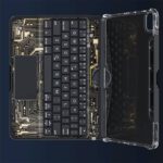 iPad mini6/7 8.3inch キーボード マジックキーボード 360°回転トケース ラックパッド付きキーボード