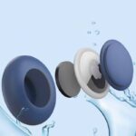 AirTag2 磁気吸着式シリコンケース AirTagケース マグネット式 エアタグケース