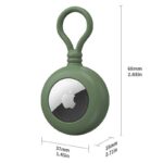 AirTag シリコン ケース キーリング 羅針盤付き AirTag 保護ケース ・猫迷子対策 エアタグ 保護カバー