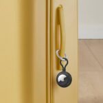 AirTag シリコン ケース キーリング 羅針盤付き AirTag 保護ケース ・猫迷子対策 エアタグ 保護カバー