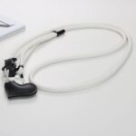 首掛けストラップ スマホストラップ 吊り下げ スマホ全機種対応 ネックストラップ 落下防止 スマホアクセサリ-