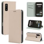 Fujitsu らくらくスマートフォン a/Lite/RakuRaku/A401FC/MR01 合成革ケース Fujitsu 手帳型ケース