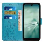 Fujitsu らくらくスマートフォン a/Lite/RakuRaku/A401FC/MR01 合成革ケース Fujitsu 手帳型ケース