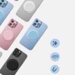 スマホグリップ Magsafe 対応 グリップホルダー 超強力磁石搭載 落下防止