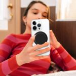 スマホグリップ Magsafe 対応 グリップホルダー 超強力磁石搭載 落下防止