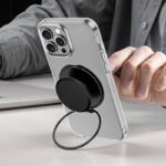 スマホグリップ Magsafe 対応 グリップホルダー 超強力磁石搭載 落下防止