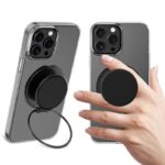 スマホグリップ Magsafe 対応 グリップホルダー 超強力磁石搭載 落下防止