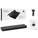 折りたたみ式Bluetoothキーボード CL-888 折りたたみ式 Bluetooth V3.0 キーボード 内蔵ホルダー付き