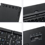 折りたたみ式Bluetoothキーボード CL-888 折りたたみ式 Bluetooth V3.0 キーボード 内蔵ホルダー付き