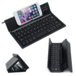 折りたたみ式Bluetoothキーボード CL-888 折りたたみ式 Bluetooth V3.0 キーボード 内蔵ホルダー付き