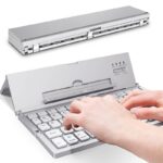 折りたたみ式Bluetoothキーボード CL-888 折りたたみ式 Bluetooth V3.0 キーボード 内蔵ホルダー付き