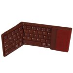 三つ折りたたみ式Bluetoothキーボード B077T 折りたたみ式 ミニタッチキーボード Bluetooth ワイヤレスキーボード