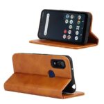 Fujitsu らくらくスマートフォン a/Lite/RakuRaku/A401FC/MR01 合成革ケース Fujitsu 手帳型ケース