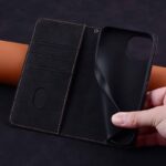 Fujitsu らくらくスマートフォン a/Lite/RakuRaku/A401FC/MR01 合成革ケース