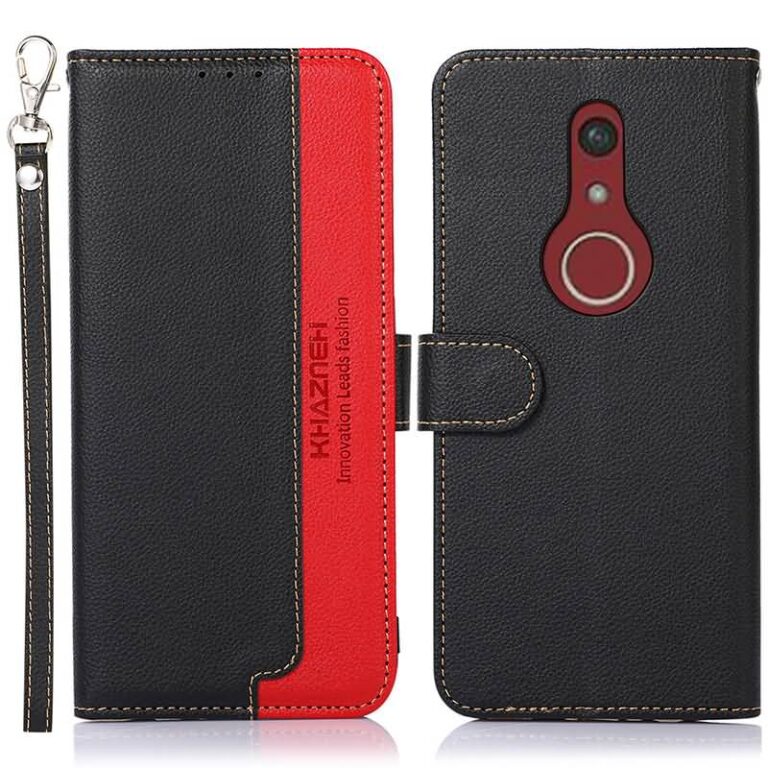 Fujitsu らくらくスマートフォン a/Lite/RakuRaku/A401FC/MR01 合成革ケース Fujitsu 手帳型ケース Fujitsu PUレザー ケース