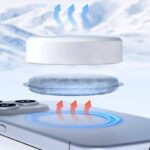 給電不要 スマホ 冷却 スマホクーラー Hagibis MC100B 厚度28mm MagSafe磁気式 放熱装置 冷却クーラー ゲーム専用