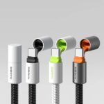 Hagibis 240W タイプC USB-C to USB C ケーブル PD3.1対応 急速充電 防塵保護 240W 充電ケーブル 1.2m/2.0m ナイロン素材