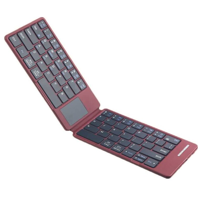 二つ 折りたたみ式Bluetoothキーボード DF013T 折りたたみ式 ミニタッチキーボード