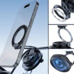 両面吸着 magsafe対応車載ホルダー M11 マグネット式 真空 スマホホルダー 多機能スマホホルダー 真空吸着式 携帯電話ホルダー