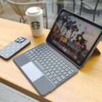 2025新 iPad 手帳ケース iPad mini6/7 Bluetooth キーボード 手帳型ケース 7 色カラーバックライト ipad 11 2025 分体式レザーケース付きキーボード ワイヤレスキーボード ペン収納 Bluetooth ワイヤレスキーボード gray