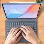 2025新 iPad 手帳ケース iPad mini6/7 Bluetooth キーボード 手帳型ケース 7 色カラーバックライト ipad 11 2025 分体式レザーケース付きキーボード ワイヤレスキーボード ペン収納 Bluetooth ワイヤレスキーボード gray