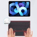 三つ折りたたみ式Bluetoothキーボード 折りたたみ式 ミニタッチキーボード