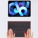 三つ折りたたみ式Bluetoothキーボード 折りたたみ式 ミニタッチキーボード