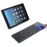 三つ折りたたみ式Bluetoothキーボード 折りたたみ式 ミニタッチキーボード