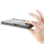 三つ折りたたみ式Bluetoothキーボード 折りたたみ式 ミニタッチキーボード