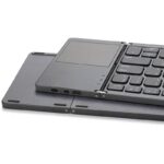 三つ折りたたみ式Bluetoothキーボード 折りたたみ式 ミニタッチキーボード