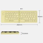 Quick view Add to compare Add to wishlist 折りたたみ式Bluetoothキーボード GEEZER 折りたたみ式 キーボード 内蔵ホルダー付き Android/IOS/ システムコンピューター対応 ワイヤレスキーボード