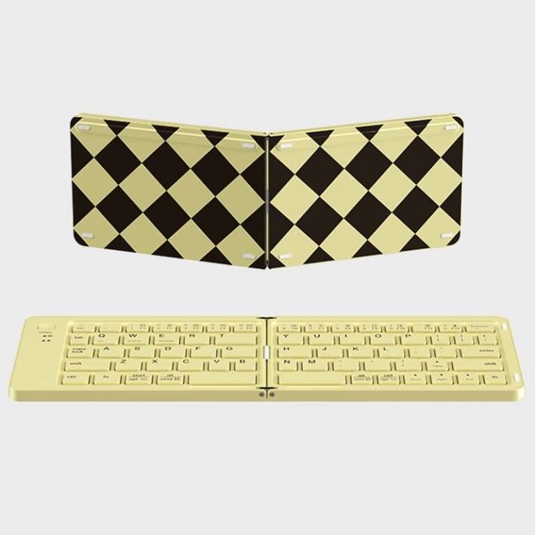 Quick view Add to compare Add to wishlist 折りたたみ式Bluetoothキーボード GEEZER 折りたたみ式 キーボード 内蔵ホルダー付き Android/IOS/ システムコンピューター対応 ワイヤレスキーボード