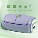 ミニマウス ミニ光学式マウス 2.4Gワイヤレスデュアルモードミニレイジーフィンガーリングマウス ミニ光学式マウス 人間工学に基づいたマウス