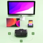 ミニマウス ミニ光学式マウス 2.4Gワイヤレスデュアルモードミニレイジーフィンガーリングマウス ミニ光学式マウス 人間工学に基づいたマウス