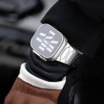 アップルウォッチ42/44/45/49mm 高級 ステンレス製 交換用バンド マグネット アップルウォッチ バンド Apple watch series8 /7/ 6/ 5 腕時計バンド