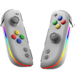 【Switch2無線接続後使用可能】JOY-05 Switch コントローラー  スイッチ ジョイコン joy-con  光るLED カラフル  無線 Bluetooth接続 HD振動  光る ジョイコン 光Switch コントローラー 全5色 SKU:AC10212025005 - Image 8