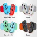 Switch コントローラー スイッチ ジョイコン joy-con 光るLED カラフル 無線 Bluetooth接続 HD振動